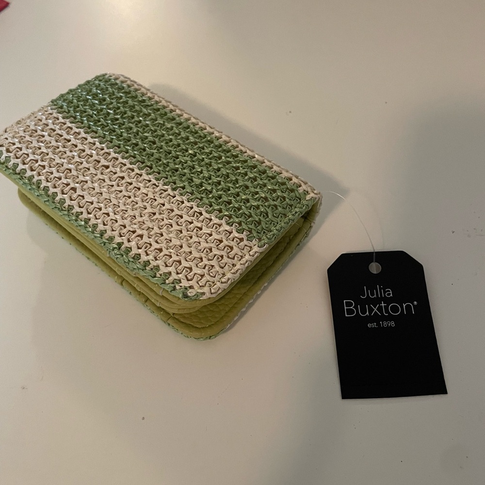 COPY - Straw design wallet by Julia Buxton